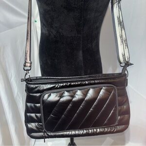 THINK ROYLYN Bank Street XL Crossbody Black Nylon